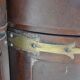 Credenza in mahogany door flame time XIX