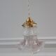 Suspension lampe tulipe ancienne début XXème