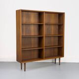 Grande Bibliothèque en Noyer par Bertil Fridhagen pour Bodafors, 1969