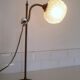 Articulated with glass lamp