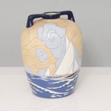 Stoneware vase, Riessner Stellmacher & Kessel, early 20th century, Bohemia