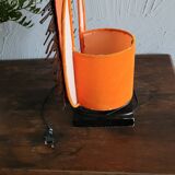 Lampe a poser orange vintage
