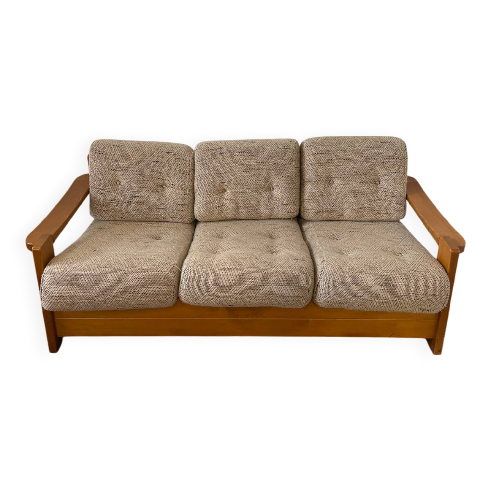 Maison Regain convertible sofa in solid elm