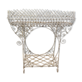 Planter holder plant on legs wrought iron late nineteenth