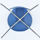 Paire de chaises vintage par Galvano Tecnica