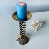 Candlestick stitch twisted candle