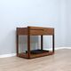 Angelo Mangiarotti for Molteni 4D Series solid wood Bar Cart 1970s