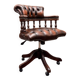 Fauteuil capitaine Chestfield anglais classique