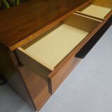 Low teak sideboard, 1970s