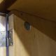 1960 Scandinavian wardrobe, atypical blond wood varnished, 4 doors 3
