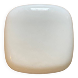 Square opaline wall light