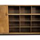Art Deco XL Wall Cabinet Bookcase 1930s Oak Open Cabinet The Netherlands