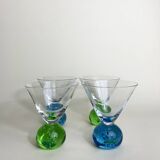 4 Coupes à Cocktail Memphis