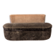 Velvet bench from Boucheron Paris.