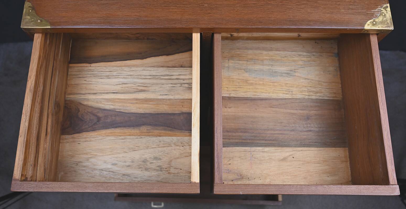 Marine Commode in Teak, India – 20th Century