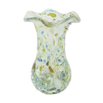 Glass paste vase