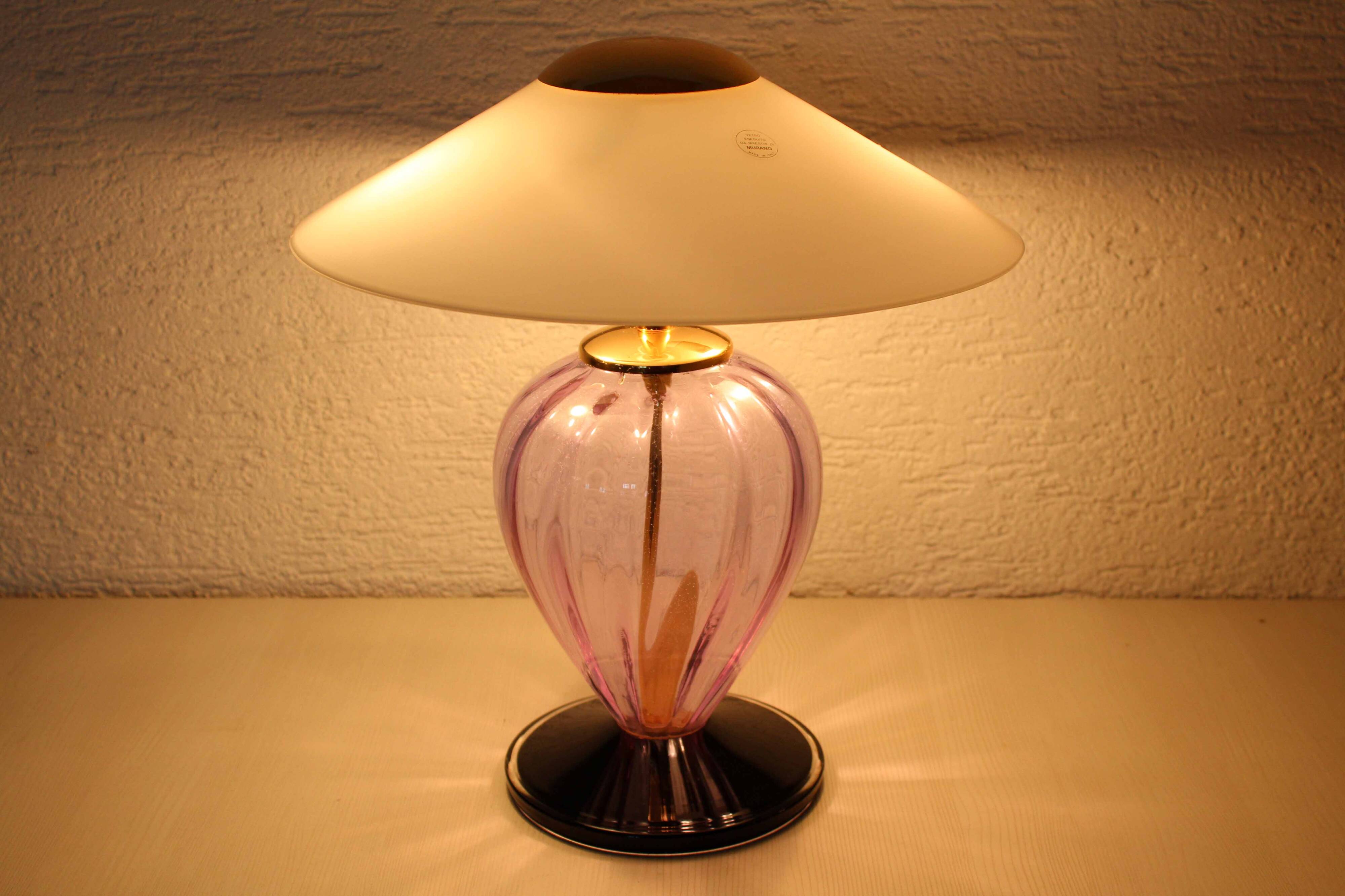 Murano glass lamp