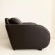Art Deco style Vintage Brown Leather Lounge chair By Roche Bobois.