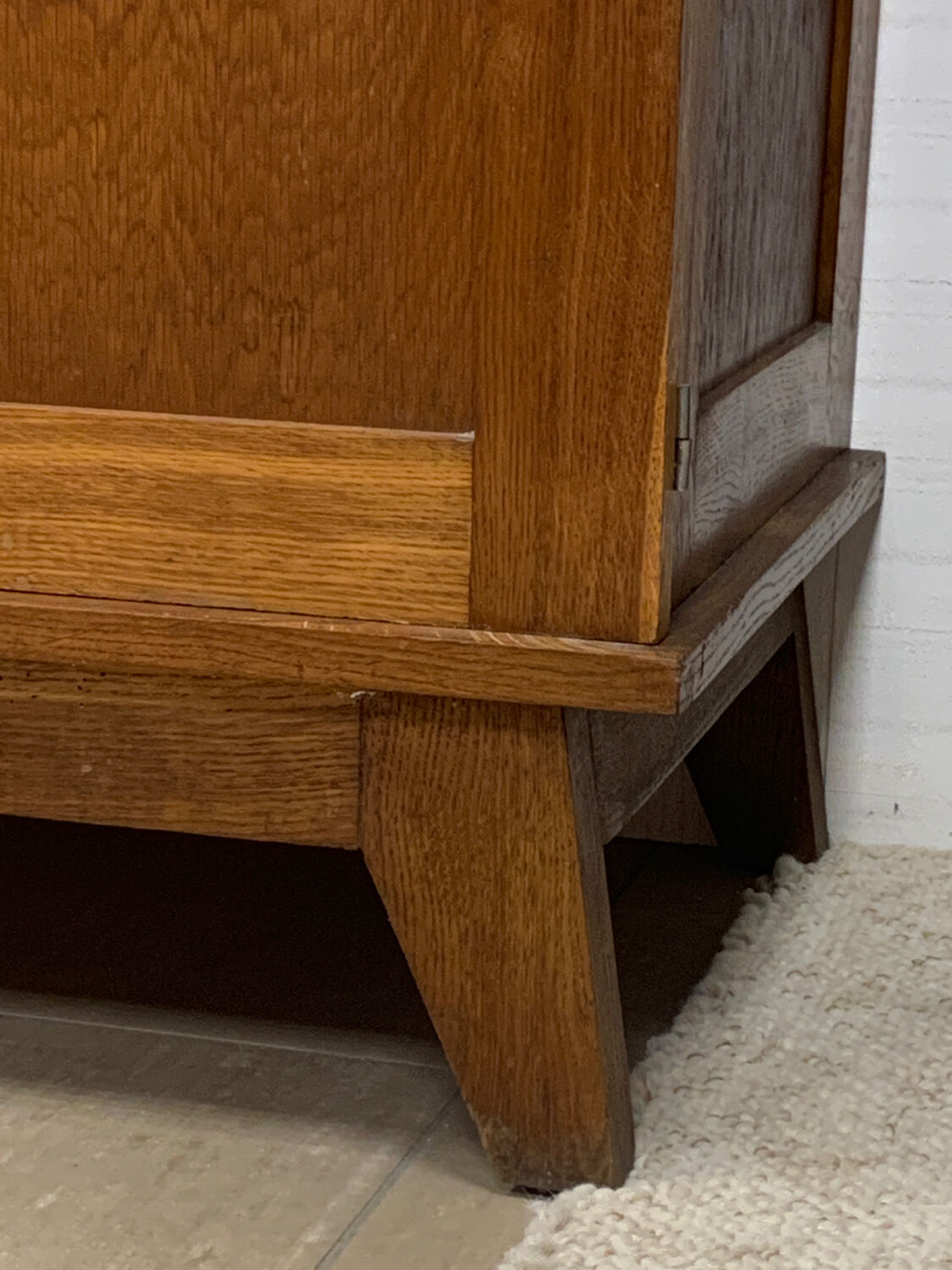 Parisian oak wardrobe