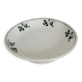 Badonviller Cherry Footed Plate