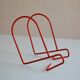 Pair of minimalist bookends from the 80s