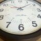 Vintage Brown Bakelite Wall Clock from Seth Thomas, 1980s
