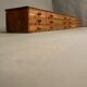 Record of pharmacy in blond walnut