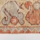 Red & Cream Vintage Runner Rug, 86x265Cm