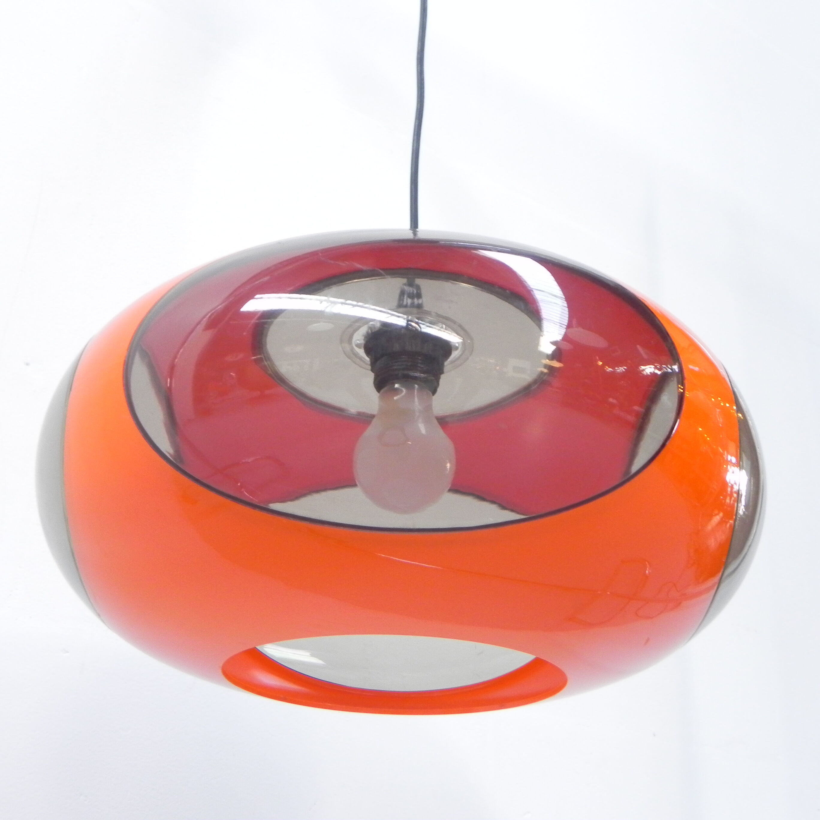 Colani pendant lamp for Massive, Bug Eye