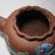 Old small Chinese Yixing terracotta teapot