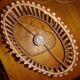 Lampe de chevet en rotin