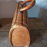 Vintage wicker basket