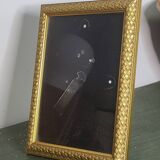 Golden photo frame