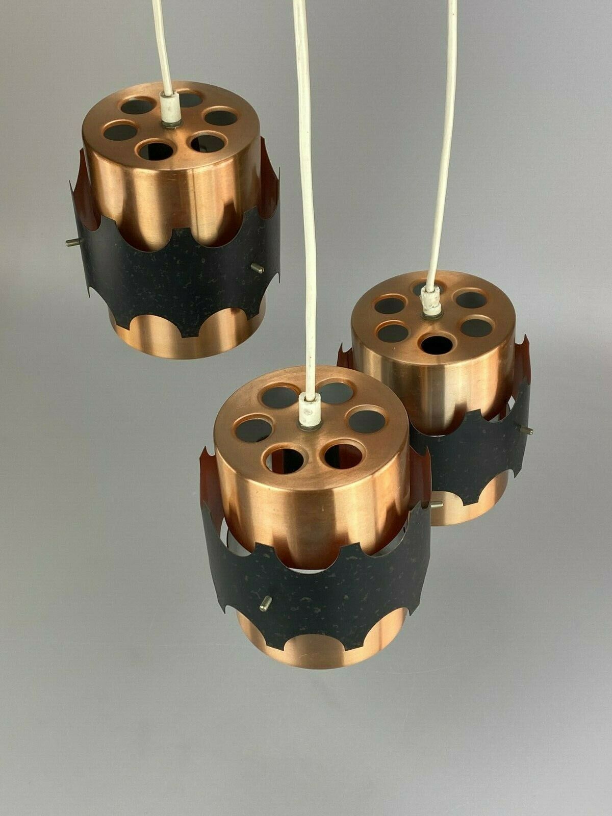60s 70s lamp light ceiling lamp cascade lamp metal space age design