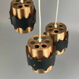 60s 70s lamp light ceiling lamp cascade lamp metal space age design