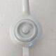 Small white porcelain teapot