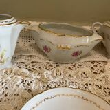 Porcelain coffee or tea service