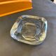 Vintage crystal ashtray from Vannes, France, 1960s.