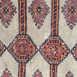 Vintage carpet pakistan drawings bokhara handmade 124x186 cm