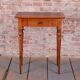 Biedermeier Side Table in Ash and Elm, Czech, 1810s