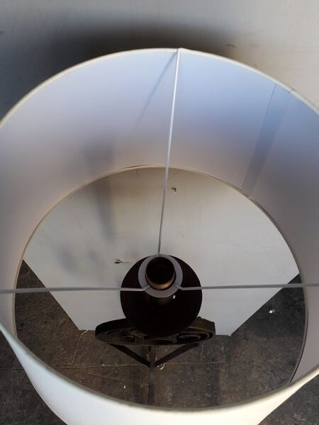 Lamppost wrought iron ep 1930/40 art deco