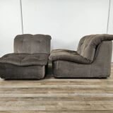 Vintage 70s Italian Modular Armchairs