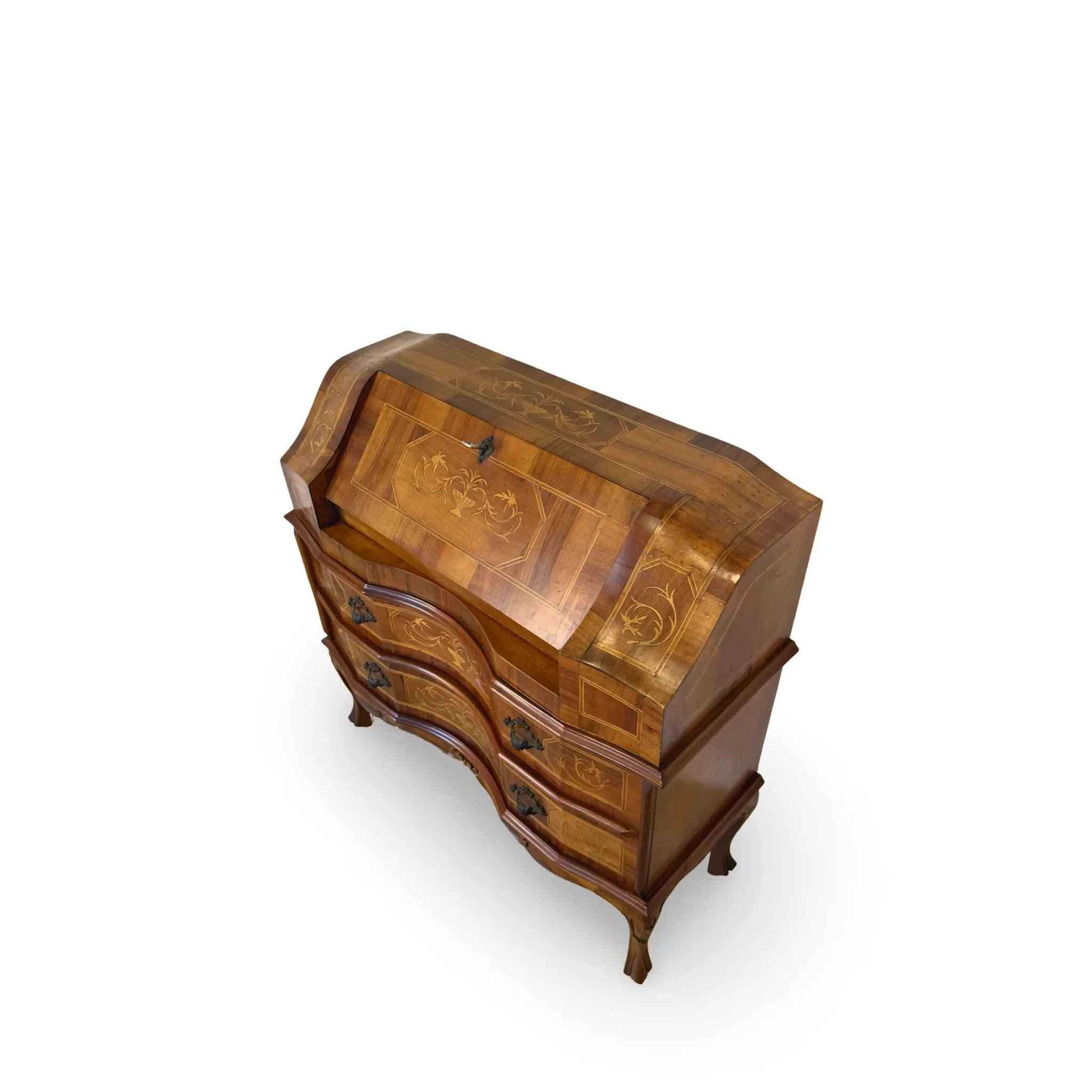 Venetian wood bureau/secretaire made in Italy in th