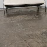 Vintage leather memphis sofa