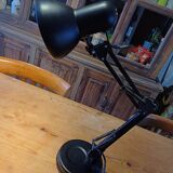 Vintage black metal desk lamp