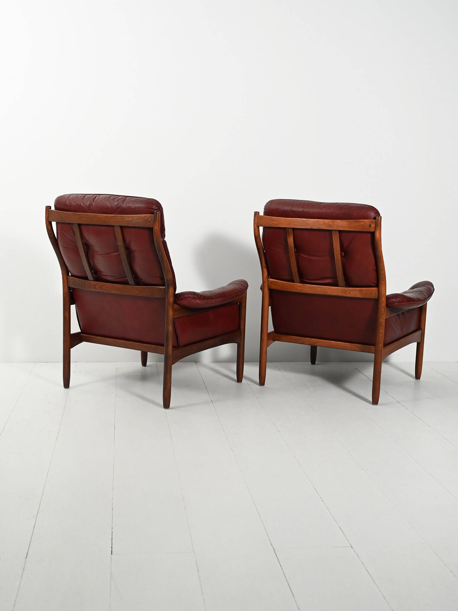 Pair of "Hoffman" armchairs by Gunnar Kentemol