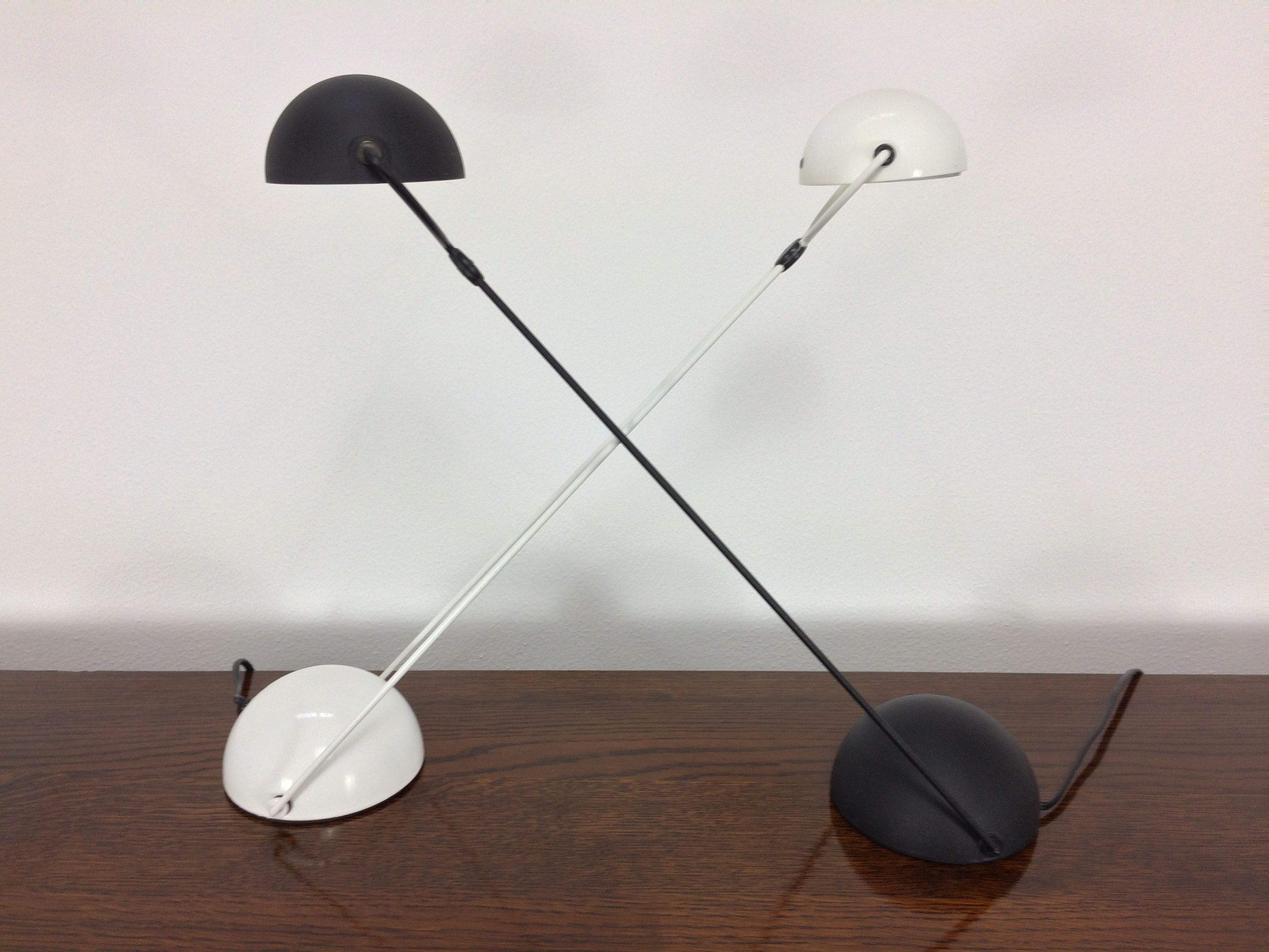 Lamp Meridiana by Paolo Piva for Stefano Cevoli, matte black