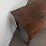 Large walnut bistro table
