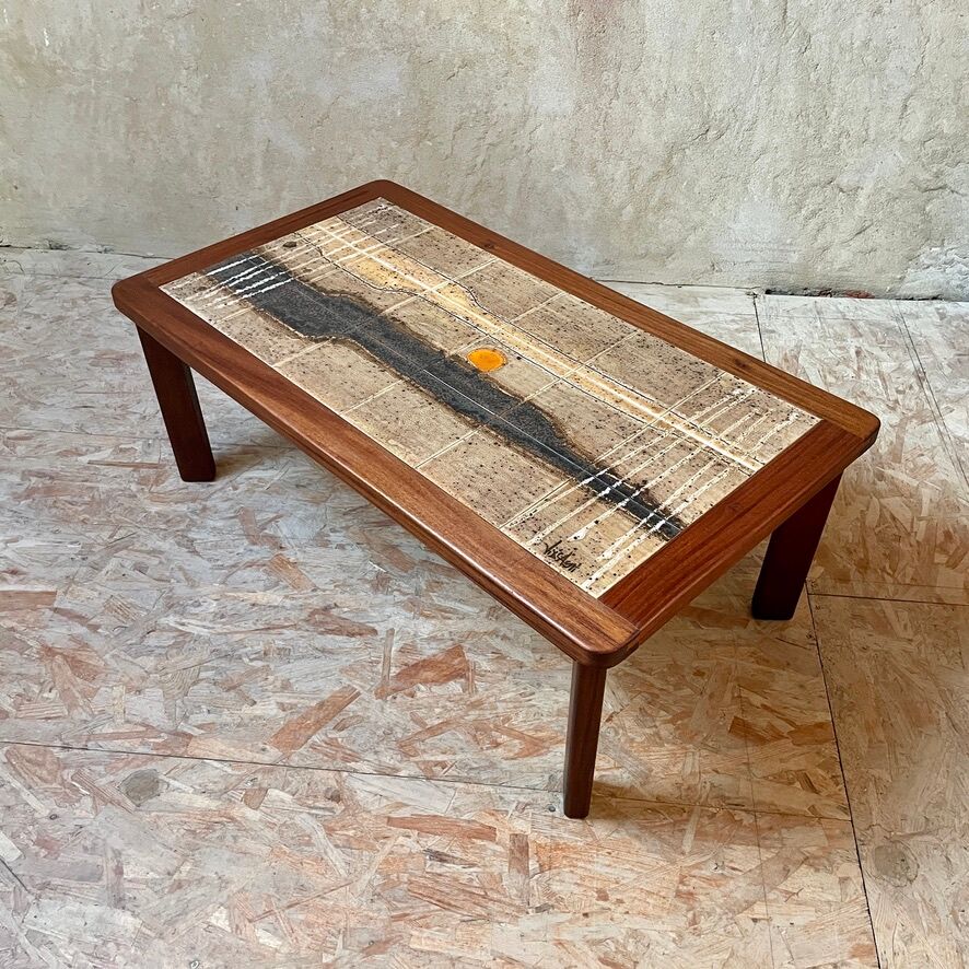 Ceramic coffee table - Jean d'Asti