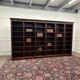 Large Classic English Open Bookcase